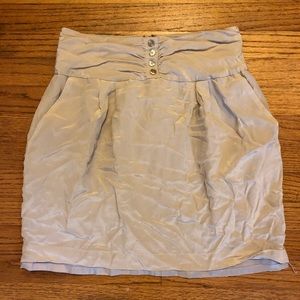 Club Monaco Silk cream skirt size 4